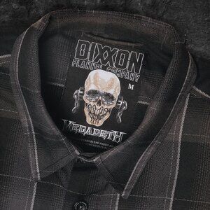 DIXXON Shirts Dixxon Flannel X Megadeth Collab Limited Edition Mens